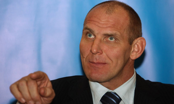 Член фракции «Единая Россия» в Госдуме, трехкратный олимпийский чемпион по греко-римской борьбе Александр Карелин. Фото: РИА Новости