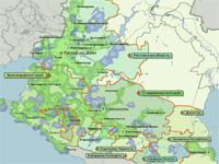 Республики Абхазия и Южная Осетия на картах выделят цветом