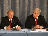 Владимир Путин и Борис Грызлов