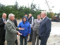 Ледовый дворец в Магадане: штаб выезжает на место