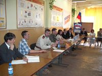 Проблемы патриотического воспитания молодежи обсуждались вместе