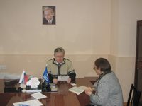 Приемная выезжает на село