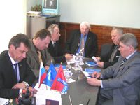 Совещание на старте