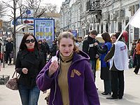 Георгиевская лента в Ульяновске