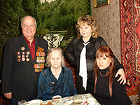 В гостях у ветеранов Федотовых