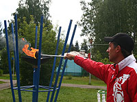 Гимнастика с чемпионом