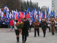 Курск: Мы за Путина, и нас с этого пути не столкнуть!