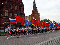 В Москве стартовал VI Межрегиональный пробег Победы Москва – Белгород – Москва - 2008