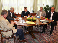 Тема коррупции стала основной во время встречи Президента с лидерами думских фракций. Фото ИТАР-ТАСС