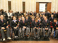 Паралимпийцы вернулись в Москву