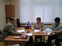 В Курской области единороссы провели дискуссию