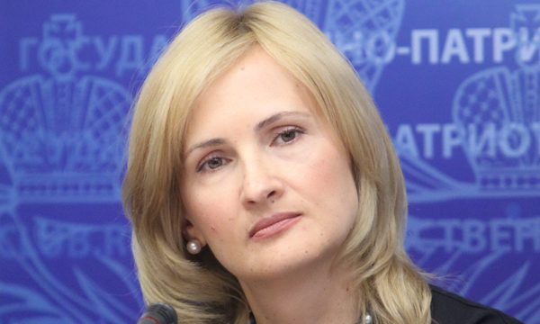 член Президиума Генерального совета партии «Единая Россия», председатель комитета Госдумы по безопасности и противодействию коррупции Ирина Яровая. Фото ER.RU