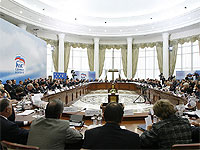 Председатель Партии ответил на вопросы участников совещания с секретарями региональных отделений и руководителями фракций партии Единая Россия в региональных законодательных собраниях