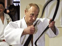 Учимся дзюдо с Владимиром Путиным (видео)