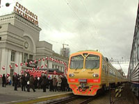 В Екатеринбурге запущен скоростной электропоезд до аэропорта Кольцово