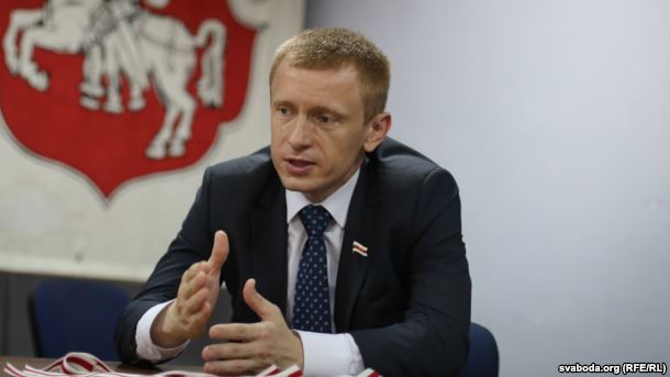 Лідэр партыі БНФ Аляксей Януквіч