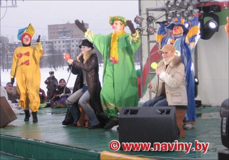 На праздновании Дня святого Валентина в Минске