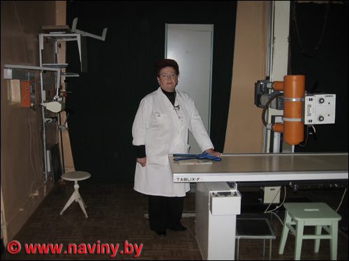 Рентгеновский кабинет в медицинской части. Фото Naviny.By