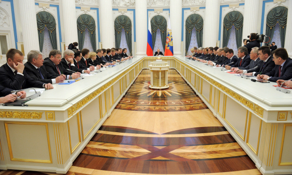 Расширенное заседание правительства РФ в Кремле. Фото: РИА Новости