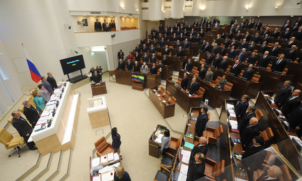 Заседание Совета Федерации РФ. Фото: ИТАР-ТАСС