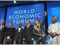 Лидер Партии Зеленых Украины Владимир Костерин принимает участие в Давосском Всемирно-экономическом форуме