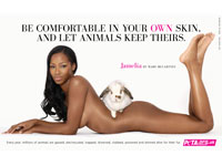 PETA предложила „королеве соула” спасти дом в обмен на отказ носить меха