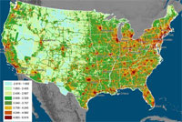 Создана наиболее точная карта выбросов СО2