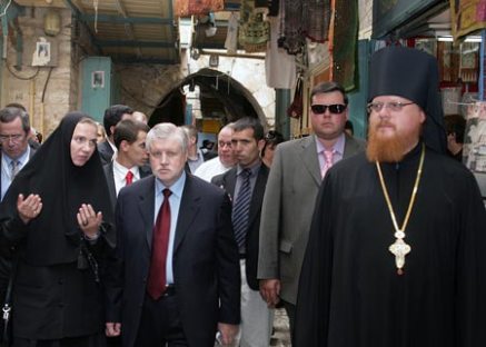 Сергей Миронов посещает Старый город