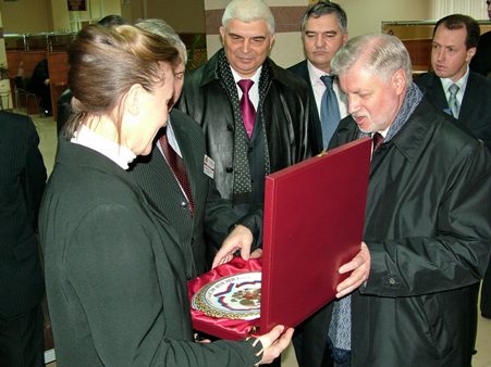 Визит Сергея Миронова в Тамбов