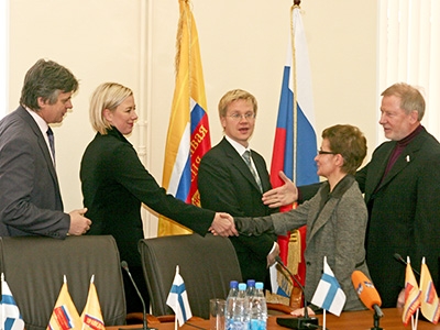 Приветствие представителей СДПФ