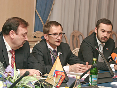 Геннадий Гудков, Николай Левичев, Илья Пономарев