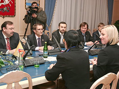 Встреча депутатов фракции `СПРАВЕДЛИВАЯ РОССИЯ` и