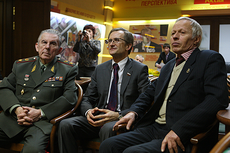 Владимир Шуралев, Николай Левичев и Виктор Стрелец