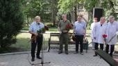 Сергей Миронов принял участие в церемонии переименования сквера и детской больницы в Донецке в честь Доктора Лизы