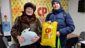 Представители РО партии в Новосибирской области оказали помощь проходящему лечение в госпитале бойцу