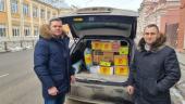 Тульская область: представители СРЗП передали гуманитарный груз мобилизованным землякам