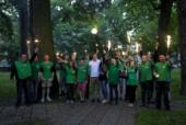 Денис Москаль: В киевском сквере появилось освещение