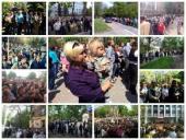 В Донецкой и Луганской народных республиках активно голосуют на референдумах