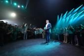 Партия «Новые люди» провела первый съезд-перформанс в России