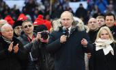 Путин призвал россиян сделать все, чтобы XXI век прошел «под знаком наших ярких побед»