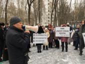 В Москве Митрохина задержали на сходе против застройщиков из компании ПИК