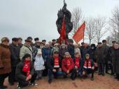 Калужские коммунисты и комсомольцы приняли участие в открытии памятника комсомольцам-подпольщикам