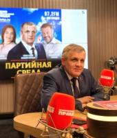 Н.В. Коломейцев выступил в программе «Партийная среда» в прямом эфире радио «Комсомольская правда»