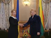 Юлия Тимошенко провела телефонный разговор с президентом Литвы