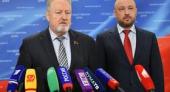 С.П. Обухов и М.В. Щапов выступили перед журналистами в Госдуме