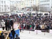 Якутяне вышли на митинг "Так жить нельзя"