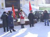 Республика Якутия. В Алдане прошёл митинг в защиту П.Н. Грудинина